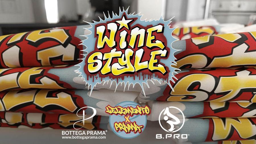 Collabo with Lelemento: Wine Style T-Shirt Lmd Ed